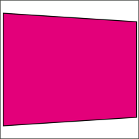 300 cm Seitenwand ohne Fenster pink PMS 7424 C