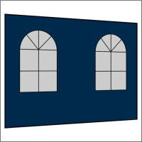 300 cm Seitenwand mit 2 Sprossenfenster